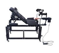 LDOZ Cama sexual, silla de obediencia totalmente ajustable definitiva con máquina sexual incluida, muebles sexuales multifuncionales(Sex chair with dildo)