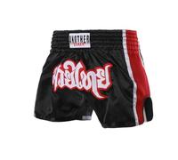 LDOZ MMA Muay Thai Shorts BJJ Kickboxing Fighting Boxing Ropa con cordón para niños y Adultos(Black4,XXL)