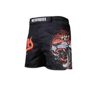 LDOZ Pantalones Cortos MMA Muay Thai BJJ Boxeo Cross Training Fight Shorts con cordón para Adultos y niños(Black,S)