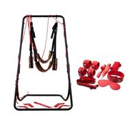 LDOZ Soporte para columpio, columpio ajustable con soporte y juego de bondage, soporte para columpio sexual definitivo(Set 2)