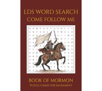 LDS Come Follow Me Word Search: The Book of Mormon: Come Follow Me Scripture Activity Book. 50+ Puzzles on Prophets, Miracles, and Ancient Covenants. ... Church Bags, Missionaries, and Home Study.