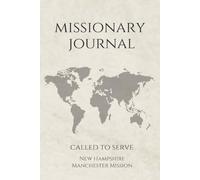 LDS Missionary Journal for Elders and Sisters: New Hampshire Manchester | Gift for Mormon Missionaries | Farewell Present | 6"x9" Lined Notebook 140 ... Essentials | Daily Reflection & Keepsake