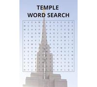LDS Temple Word Search Puzzle Book: Uplifting & Faith-Focused Fun 20 Puzzles | 6 x 9 Inches | Inspiring Activity for Latter-day Saints