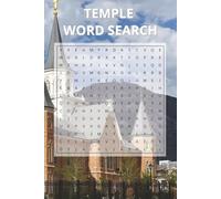 LDS Temple Word Search Puzzle Book: Uplifting & Faith-Focused Fun 20 Puzzles | 6 x 9 Inches | Inspiring Activity for Latter-day Saints