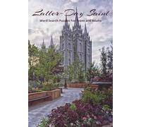 LDS Word Search Puzzle Book: Easy to Read Print about Christ, Church and More | 110 pages, 55 Puzzles ... Great gift for Adults and Teens