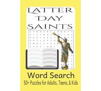 LDS Word Search Puzzle Book: Word Searches with Easy to Read Print About Book of Mormon, Scripture, Prayer and More | 6x9 inches, 110 pages | 50+ ... Gifts for Vacations, Holidays, and Spare time