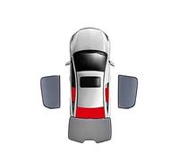 LDTCHRV Para Ford Kuga, Cortina Magnética Especial Para Ventana, Parasol De Malla, Persiana Totalmente Cubierta(Rear 3 windows)