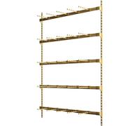 LDTTYRC Estantes de exhibición de Ropa Interior de 5 Niveles para Tiendas de Ropa, estantes comerciales montados en la Pared, Estante Ajustable para Colgar en la Pared, Organizador de Ador