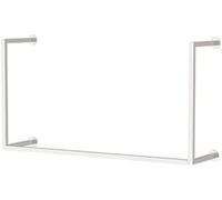 LDTTYRC Perchero de Metal para Ropa, expositores de Pared para Tiendas de Ropa, estantería de Almacenamiento para Novias, Expositor Profesional (Color: Plateado A, tamaño: 120 x 60 x 30 cm