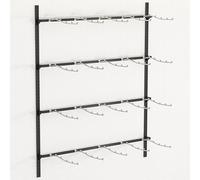 LDTTYRC Perchero de Pared para Ropa Interior, Estante para Tienda Boutique, Perchero para Ropa, Perchero para Venta minorista, Organizador de Tienda de Ropa, Barra para Colgar Multiusos, s