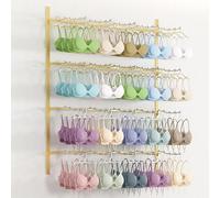 LDTTYRC Perchero de Pared para Ropa Interior, Estante para Tienda Boutique, Perchero para Ropa, Perchero para Venta minorista, Organizador de Tienda de Ropa, Barra para Colgar Multiusos, s