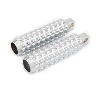 LDUTIU Estriberas Delanteras Traseras Motocicleta Estribera Cambio para Dyna para Street para BobPara Touring para Electra para Glide(A Foot Pegs)
