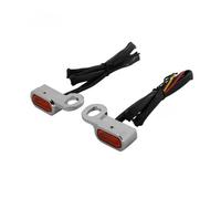 LDUTIU Indicadores Luz LED De Giro para Motocicleta para R18 2 Uds Lámpara Indicadora Funcionamiento Ámbar(4pcs)