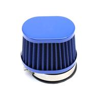 LDUTIU Motocicleta Filtro Aire Filtro De Aire Admisión Universal para Motocicleta 38-60 Mm para Todoterreno Color Azul