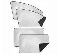 LDWRMHFN 4 Coche Parasol Ventana Lateral, para VW Passat B8 2017-2021 Boquear los Rayos UV Calor Protección Solar para Automóviles Ventana Lateral de Coche,B