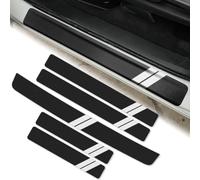 LDWRMHFN 5 Piezas Coche Protector Umbral Puerta, para Seat Leon MK1 MK2 MK3 Antiarañazos Antideslizante Tira del Umbral de la Puerta del Coche,B