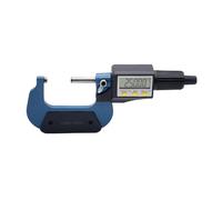 LDXMJZOT Micrómetro Exterior Digital de micrón, 0-25/25-50/50-75/100mm, Calibre micrométrico electrónico, calibrador de Herramientas Digitales de 0.001mm(Digital 25-50MM)