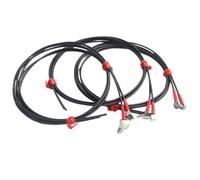 LDXMJZOT Sensor de Fibra óptica M3 M4 M6 con Rosca en Forma de L y Interruptor difuso(M6,2 Meter Length-Diffuse)