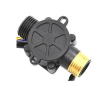 LDXMJZOT Sensor de Flujo de Agua Interruptor de Efecto Hall Contador de caudalímetro G1/2 "Rosca Macho latón 1-30L/Min