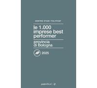 Le 1000 imprese best performer 2025 Provincia di Bologna