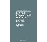 Le 1000 imprese best performer 2025. Provincia di Modena