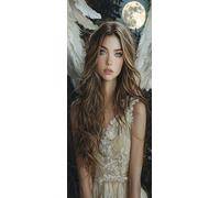 Le Ali Dipingere con i Numeri Adulti, Misura XXL 50x150cm,Donna Paint by Numbers Kit Principianti Con 3 Penne, Kit Fai Da Te, Hobby Creativi Adulti Regalo Donna Decorazioni, (Senza Cornice) P0M-738