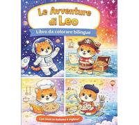 Le avventure di Leo: Libro da colorare bilingue