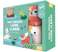 Le bain de petit renard: Coffret avec un livre de bain et 2 jouets déclipsables !