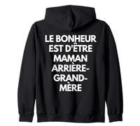 Le Bonheur EST d'être Maman, Grand-mère et arrière-Grand-mè Sudadera con Capucha