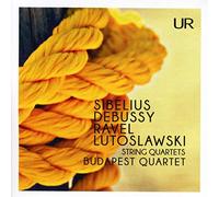 Le Budapest String Quartet joue Debussy, Sibelius, Ravel et Lutoslawski.