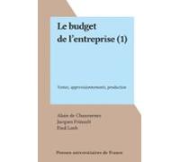 Le Budget De Lentreprise (1) (ebook)