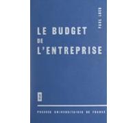 Le Budget De Lentreprise (2) (ebook)