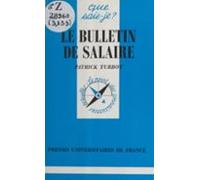 Le Bulletin De Salaire (ebook)