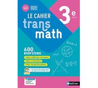 Le cahier Transmath 3e