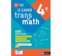 Le cahier Transmath 4e