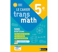 Le cahier Transmath 5e