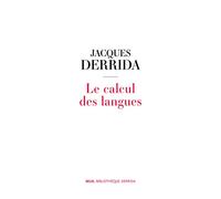Le Calcul des langues: Distyle (Bibliothèque Derrida)