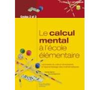 Le Calcul Mental À Lécole Élémentaire (ebook)