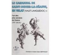 Le Carnaval De Saint-didier-la-séauve En Velay (haut Languedoc) (ebook