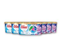 Le Cat - Disc 4 en 1 - Perfume Rocío de la mañana - Perfume de larga duración - Conservantes - Disolución rápida - Ingredientes seleccionados con cuidado - Fibras - 6 x 38 cápsulas