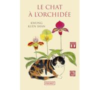 Le chat à l'orchidée