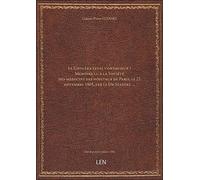 Le Choléra est-il contagieux ? Mémoire lu à la Société des médecins des hôpitaux de Paris, le 22 nov