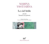 Le ciel brûle: Suivi de Tentative de jalousie: A40360 (Poesie/Gallimard)