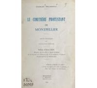 Le Cimetière Protestant De Montpellier (ebook)
