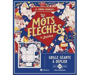 Le cinéma français: Grille géante à déplier avec 2363 cases - Niveau intermédiare