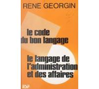 Le Code Du Bon Langage (ebook)