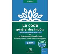 Le code général des impôts: Et le livre des procédures fiscales