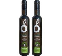 Le Colline di Raffaele - ITRANA 100% aceite de oliva virgen extra italiano, aceite EVO prensado en frío, de aceitunas recogidas a mano, paquete de 2 x 500 ml