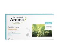 Le Comptoir aroma pastillas garganta limón miel caja 24 pastillas