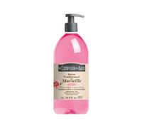 Le Comptoir du Bain Jabón de Marsella Tradicional Rosa 1L